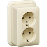 Wandcontactdoos Gira 078010 Wandcontactdoos Gira 078010